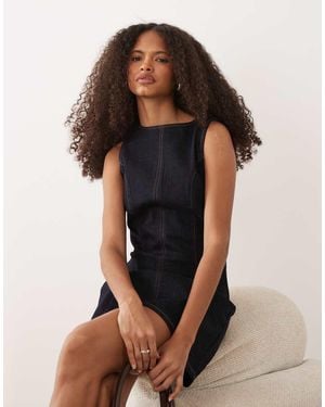 Cotton On Harley Denim Mini Dress - Multicolour