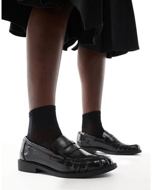 Stradivarius Loafer - Black