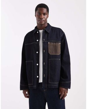 Tommy Hilfiger Chore Denim Jacket With Pocket Detail - Blue