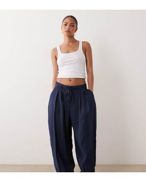 Miss Selfridge Tailored Fluid Balloon Trouser - Blue