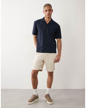SELECTED Elasticated Waistband Shorts - Blue