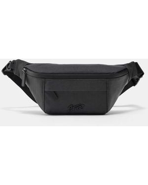 Pull&Bear – stwd – nylon-gürteltasche - Grau