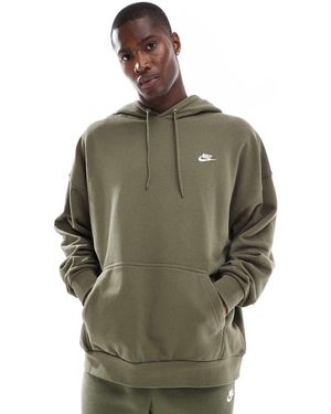 Nike Club French Terry Oversized Hoodie - Green