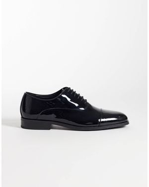 ASOS – e oxford-schnürschuhe mit zehenkappe - Blau