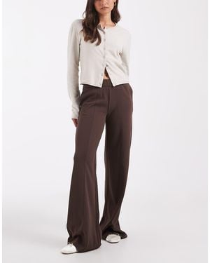 JJXX Wide Leg Trousers - Brown