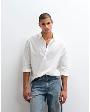 ASOS Oversized Overhead Shirt - White