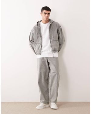 ASOS Co-ord Hooded Jacket - Gray