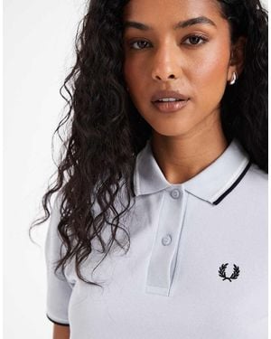 Fred Perry Twin Tipped Polo Shirt - White