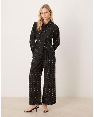 Never Fully Dressed Petite – baumwollhose - Schwarz