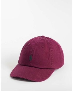 Polo Ralph Lauren Icon Logo Baseball Cap - Purple
