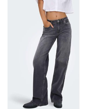 ONLY – julles – gerade geschnittene jeans - Blau