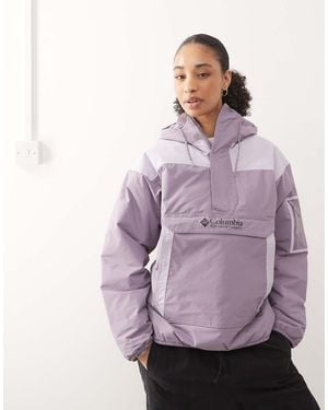Columbia Challenger Insulated Pullover - Purple