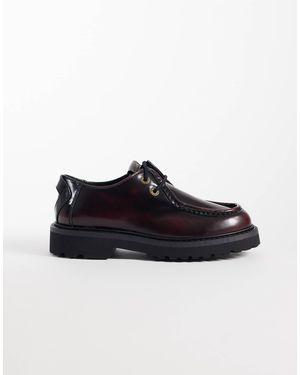 Tommy Hilfiger Archive Leather Lace-up Shoes - Black