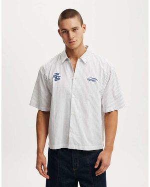 Cotton On Alex Short Sleeve Shirt - White