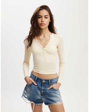 Cotton On Original Denim Short - Blue