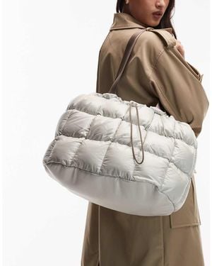 Nike Gewatteerde Tote Tas - Grijs