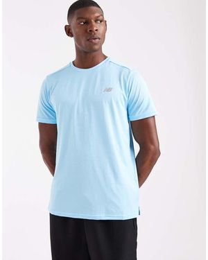 New Balance Camiseta Básica Sports Essentials De - Azul