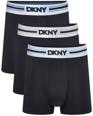 DKNY Eco-Active Men's Boxer Briefs 3 Pack - Moisture Wicking, Sustainable Ecovero Fabric - View #2