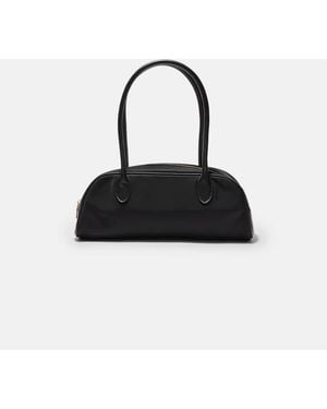 Stradivarius Nylon Bowling Bag - Black