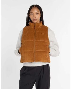 New Balance Wide Wale Corduroy Vest - Brown