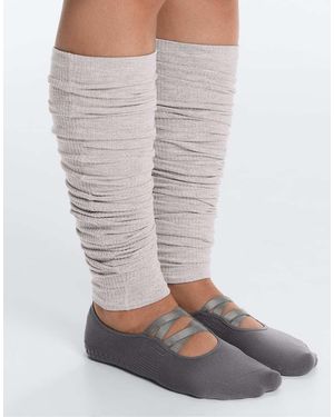 Oysho Modal Blend Legwarmers - Grey