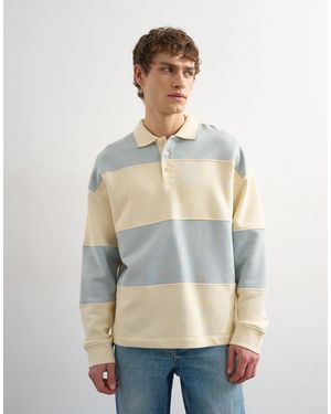 TOPMAN Sweat oversize style maillot - Neutre