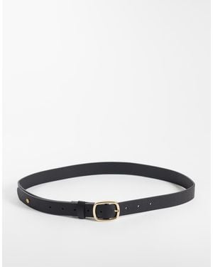 New Look Leather Belt - Grey