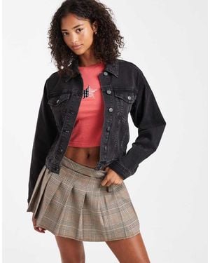 ASOS Denim Western Jacket - Brown