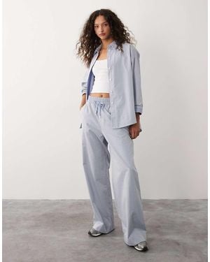 Sweaty Betty Summer Stripe Regular Trouser - Grey