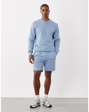 BOSS Hugo Boss Co-ord Regular Fit Shorts - Blue