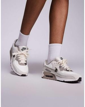 Nike Air Max 90 Trainers - Natural