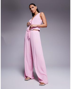 Kaiia Exclusivité - - pantalon d'ensemble - Rose