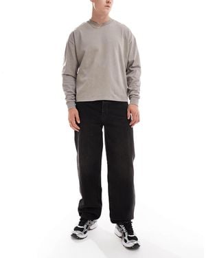 Only & Sons Fade Loose Fit Jeans - Gray
