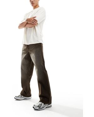 Weekday – sphere – locker geschnittene jeans - Weiß