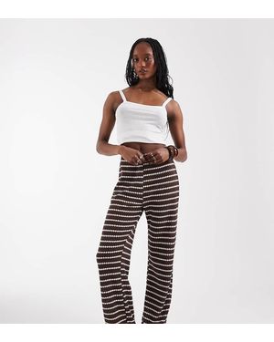 ONLY Knit Trousers - Brown