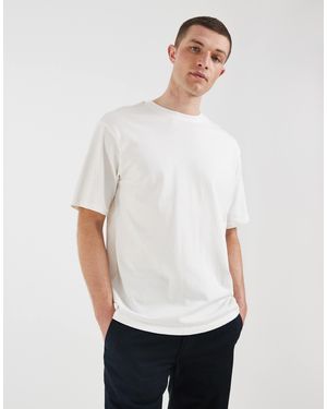Blend T-shirt oversize en coton - Blanc