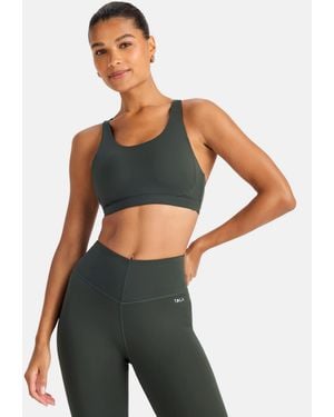 Tala Skinluxe Longline Tank Sports Bra - Gray