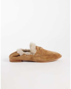 Dolce Vita Cloey Mocasines Con Piel Sintética Suave En - Marrón