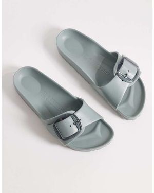 Birkenstock Madrid Big Buckle Eva Sandals - Grey