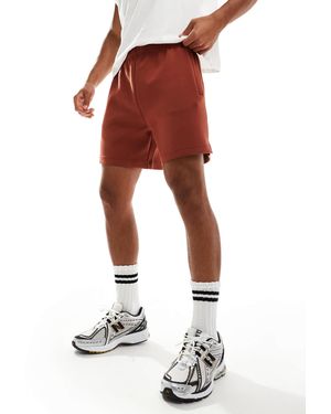 4505 – icon – schnelltrocknende sport-sweatshorts - Rot