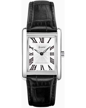 Accurist Ladies Rectangle Watch - White
