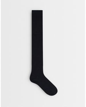 SUI AVA Overknee Socks - Black