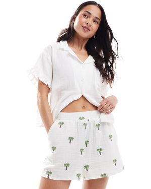 Stradivarius Short - White