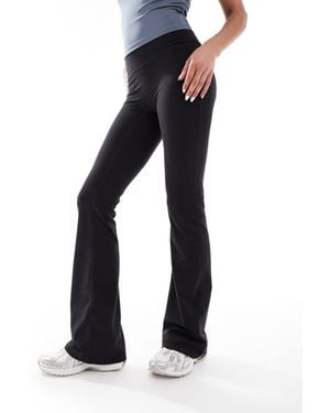 Cotton On Cotton On Ultra Soft Roll Over Flare Pants - Blue