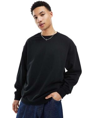 Weekday Oversized Sweatshirt - Black