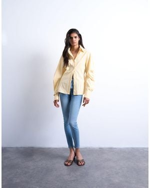 TOPSHOP Jamie High Rise Skinny Jean - Blue