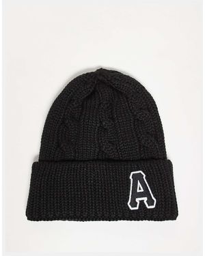 Aape By A Bathing Ape – strickmütze - Schwarz