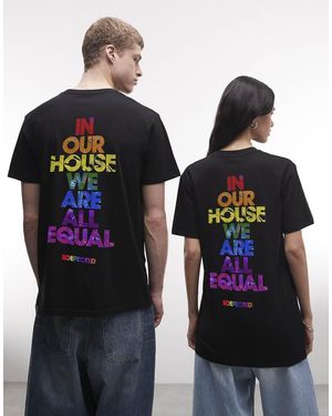 PRNT Defected Records All Equal T-Shirt - Black
