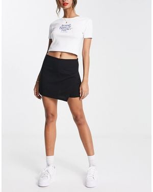 Jdy Asymmetric Skort - Black