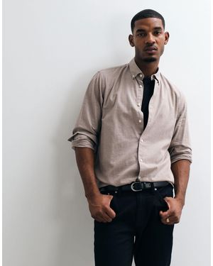 SELECTED Long Sleeve Shirt - Gray